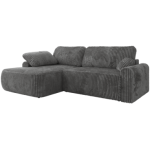 Narożnik CUBO L - strona lewa - szary, sztruks