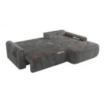 Narożnik CUBO L - strona lewa - szary, sztruks