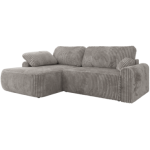 Narożnik CUBO L - strona lewa - jasnoszary, sztruks