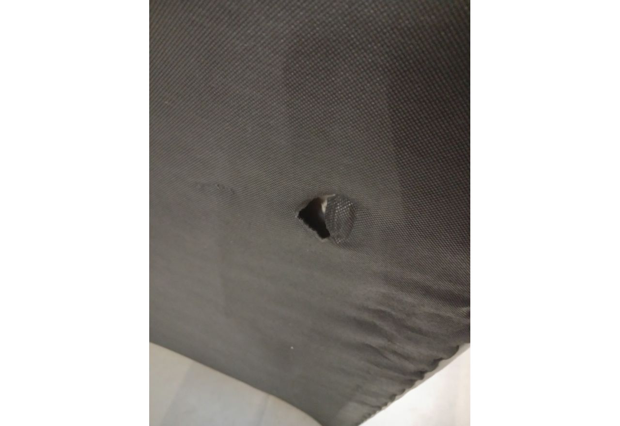 Łóżko kontynentalne LUKA KING 140x200 - Monolith 84 - jasny szary - OUTLETU