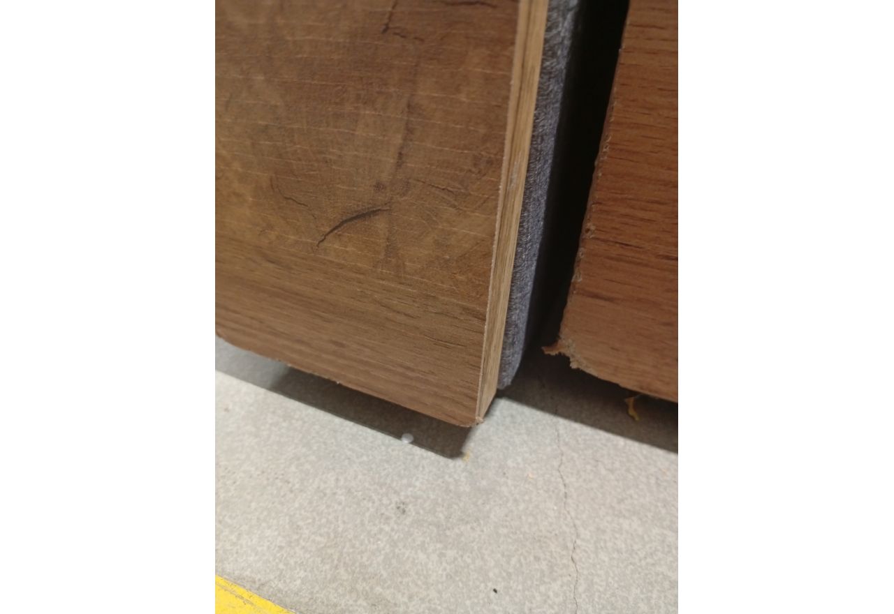 Łóżko kontynentalne VENETO KING 200x200 - Monolith 92 - ciemny szary - OUTLETU