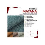 Łóżko tapicerowane EMORA CLASSIC DUO 160x200 - materac multipocket - pomarańczowy, struktura