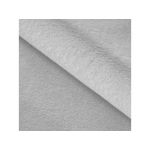 Łóżko tapicerowane EMORA CLASSIC 160x200 - materac multipocket - jasnoszary, plusz