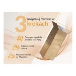 Łóżko tapicerowane EMORA CLASSIC 160x200 - materac multipocket - szary, struktura