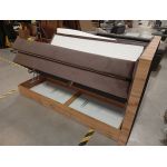 Łóżko kontynentalne VENETO KING 140x200 - Monolith 15 - brązowy - OUTLETU