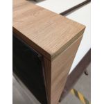 Łóżko kontynentalne VENETO KING 140x200 - Monolith 15 - brązowy - OUTLETU