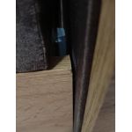 Łóżko kontynentalne VENETO KING 140x200 - Monolith 15 - brązowy - OUTLETU