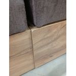 Łóżko kontynentalne VENETO KING 140x200 - Monolith 15 - brązowy - OUTLETU