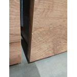 Łóżko kontynentalne VENETO KING 140x200 - Monolith 15 - brązowy - OUTLETU