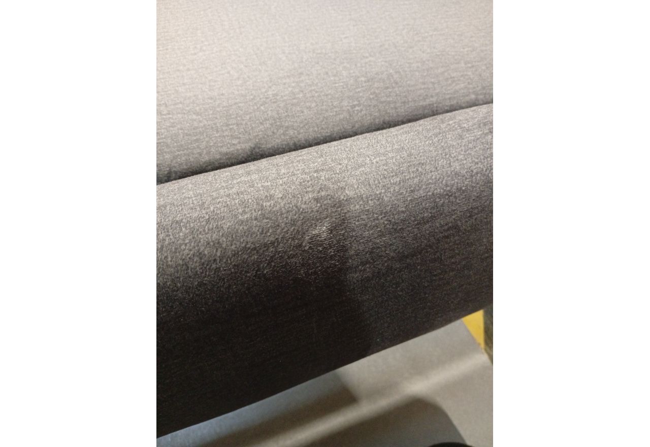 Narożnik PETER L - Monolith 92 - ciemny szary - OUTLETU