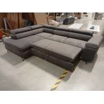 Narożnik PETER L - Monolith 92 - ciemny szary - OUTLETU