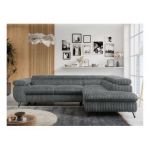 Narożnik PETER L - Tilia 90 - szary - OUTLETU