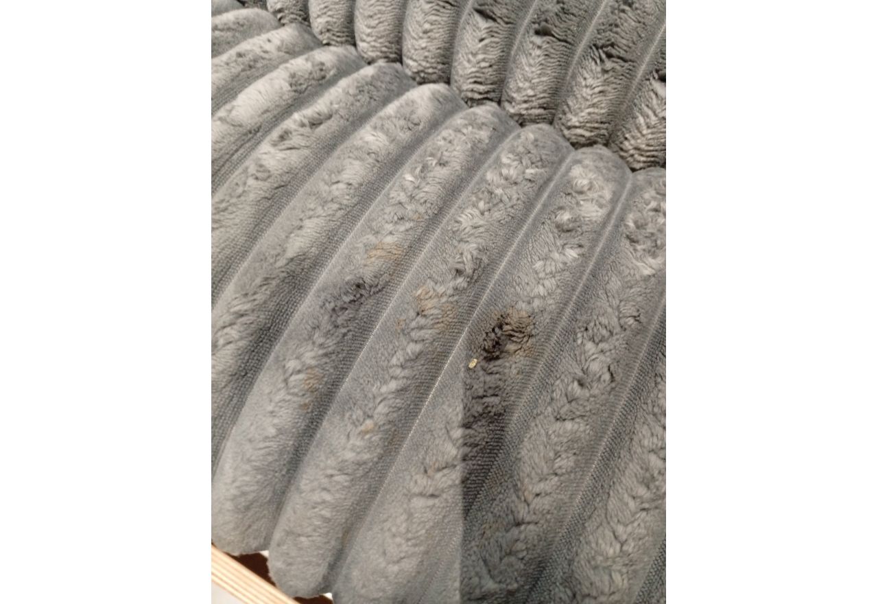 Narożnik PETER L - Tilia 90 - szary - OUTLETU