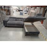 Narożnik PETER L - Tilia 90 - szary - OUTLETU