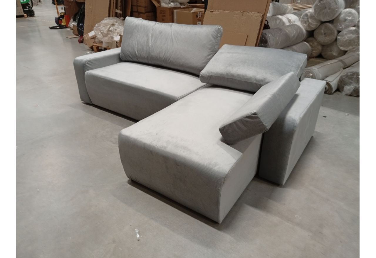 Narożnik ARGOS L - Monolith 84 - jasny szary - OUTLET