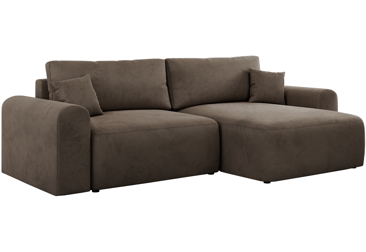 Narożnik NELSON L - Monolith 15 - brązowy - OUTLETU