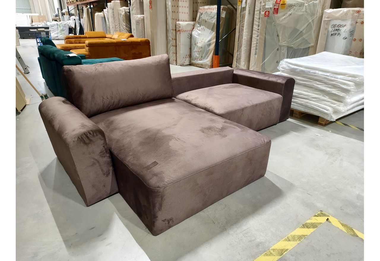 Narożnik NELSON L - Monolith 15 - brązowy - OUTLETU