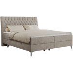 Łóżko kontynentalne MILEN 180x200 - Matana 17 - beżowy - OUTLETU