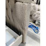 Łóżko kontynentalne MILEN 180x200 - Matana 17 - beżowy - OUTLETU