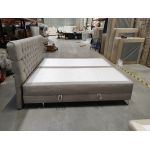 Łóżko kontynentalne MILEN 180x200 - Matana 17 - beżowy - OUTLETU