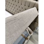 Łóżko kontynentalne MILEN 180x200 - Matana 17 - beżowy - OUTLETU