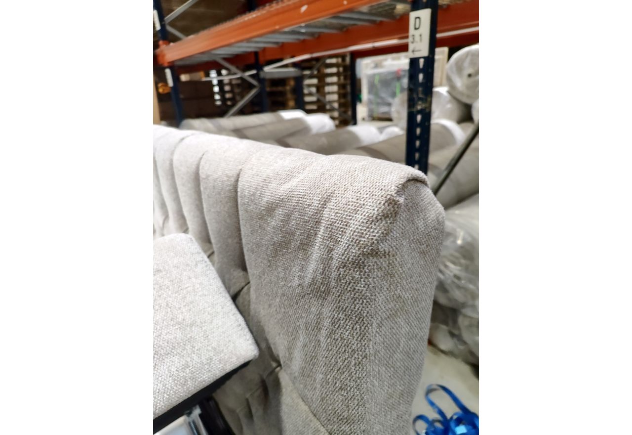 Łóżko kontynentalne MILEN 180x200 - Matana 17 - beżowy - OUTLETU