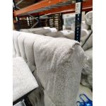 Łóżko kontynentalne MILEN 180x200 - Matana 17 - beżowy - OUTLETU