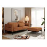 Narożnik SALENTO L - Matana 08 - pomarańczowy - OUTLET