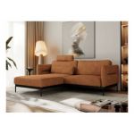 Narożnik SALENTO L - Matana 08 - pomarańczowy - OUTLET