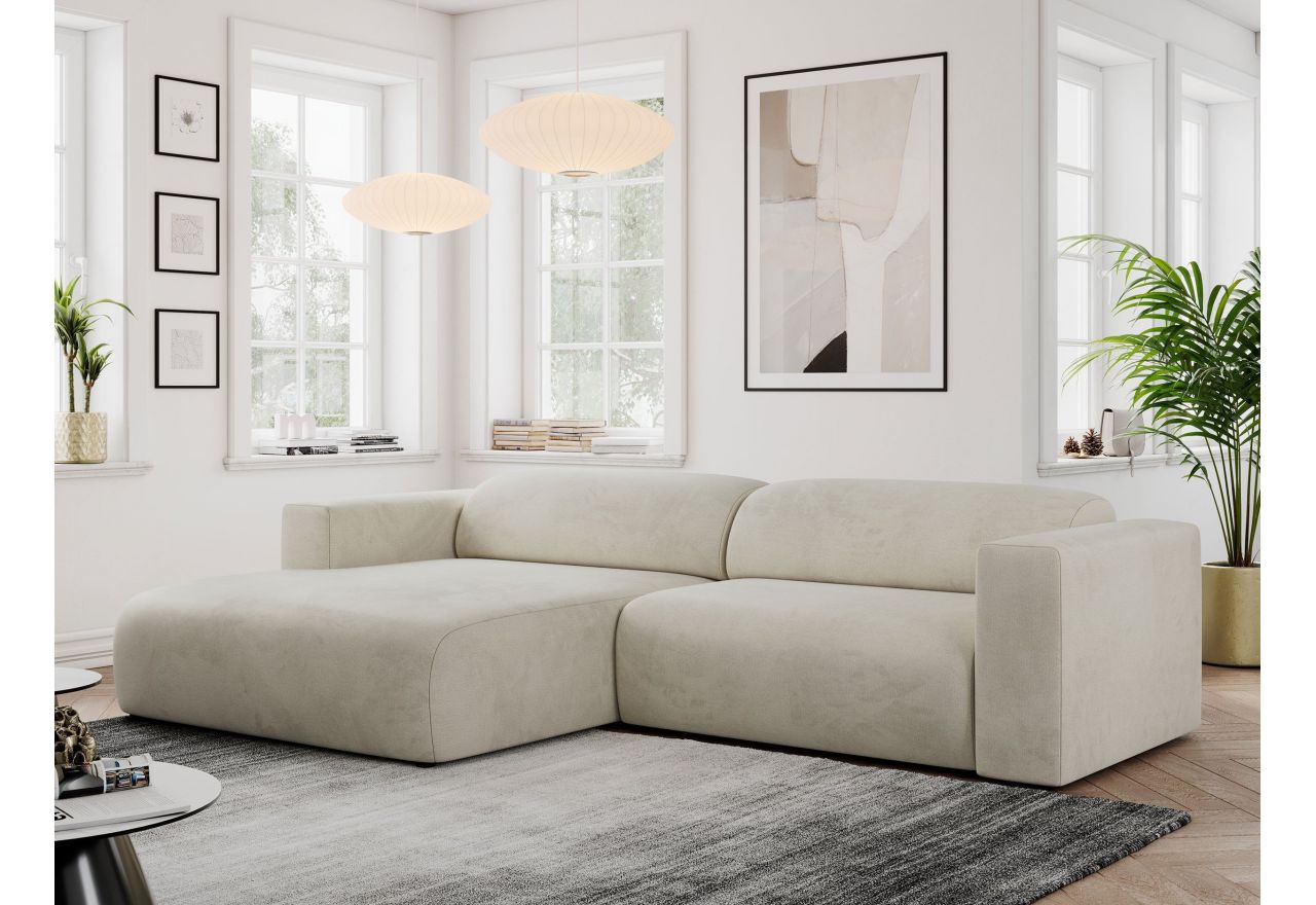 Narożnik PASADENA L - Monolith 02 - beżowy - OUTLETU