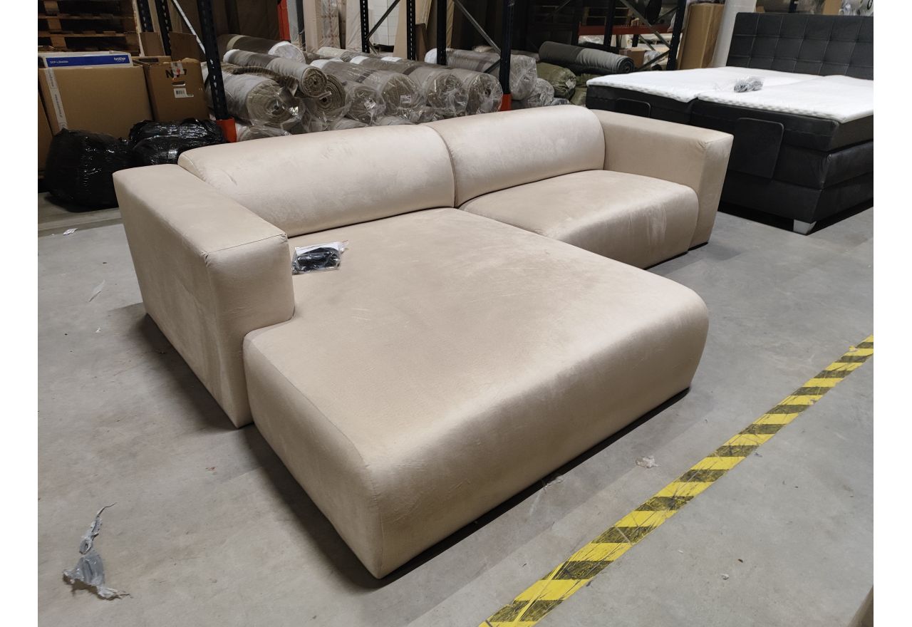 Narożnik PASADENA L - Monolith 02 - beżowy - OUTLETU