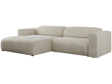 Narożnik PASADENA L - Monolith 02 - beżowy - OUTLETU