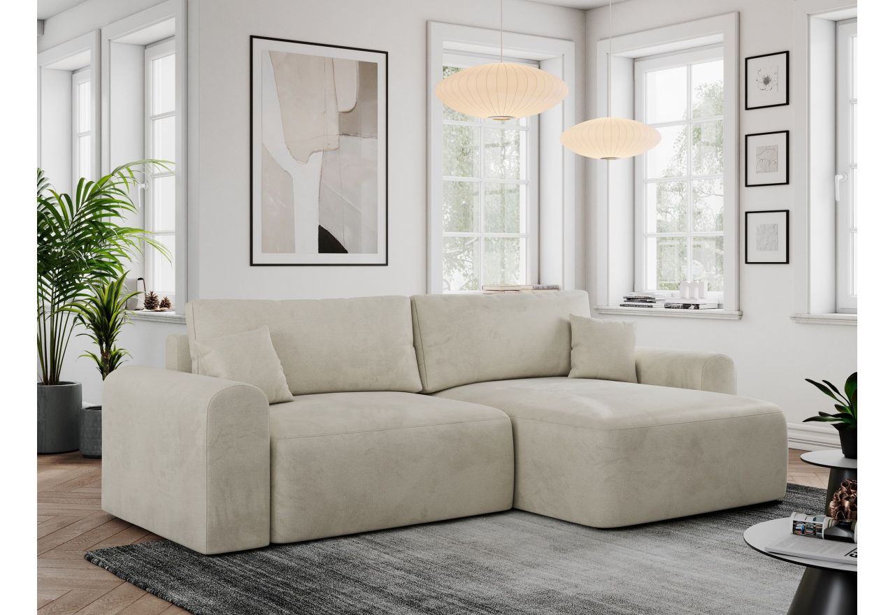 Narożnik NELSON L - Monolith 02 - beżowy - OUTLET