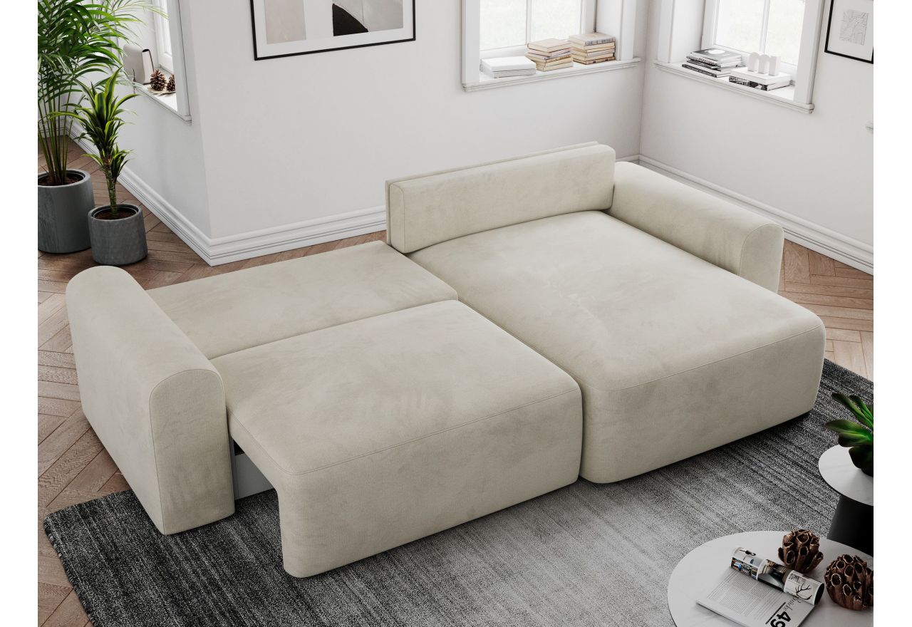 Narożnik NELSON L - Monolith 02 - beżowy - OUTLET