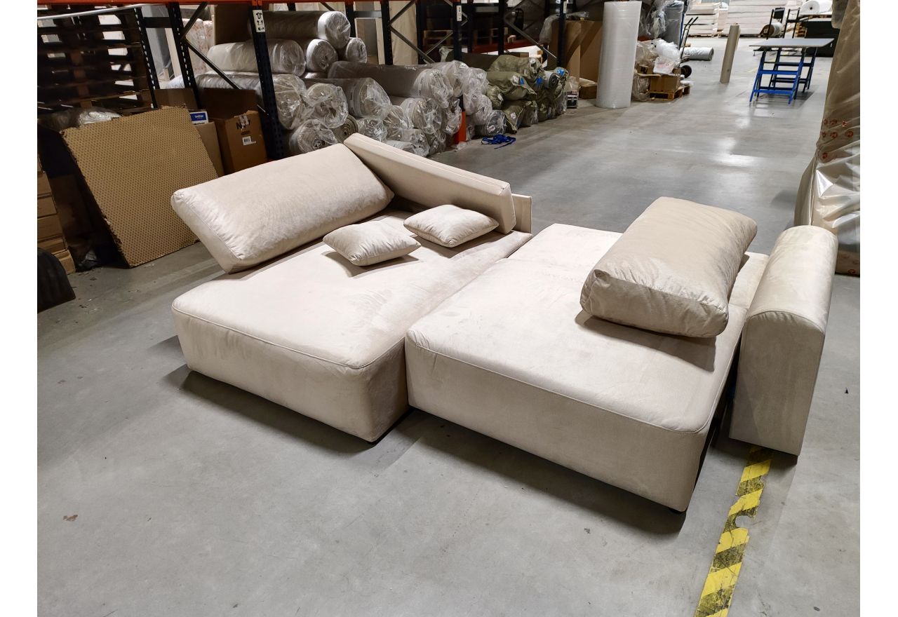 Narożnik NELSON L - Monolith 02 - beżowy - OUTLET