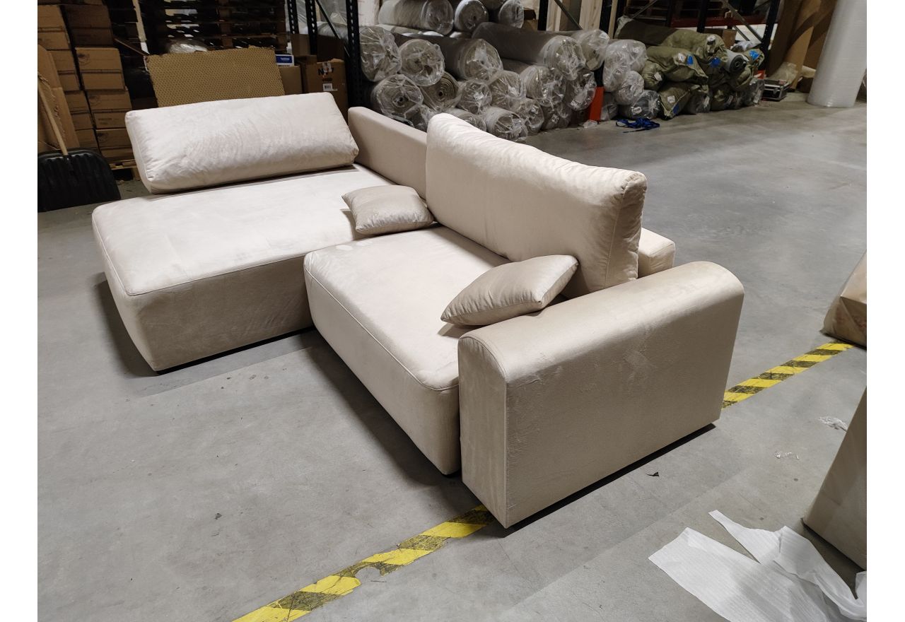 Narożnik NELSON L - Monolith 02 - beżowy - OUTLET