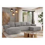 Narożnik TRENTINO U - Monolith 84 - jasny szary - OUTLET