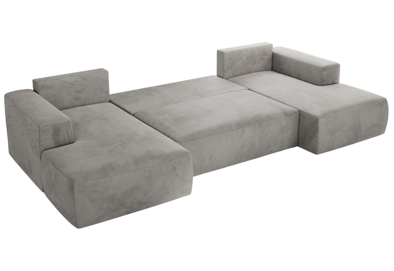 Narożnik TRENTINO U - Monolith 84 - jasny szary - OUTLET