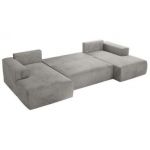 Narożnik TRENTINO U - Monolith 84 - jasny szary - OUTLET