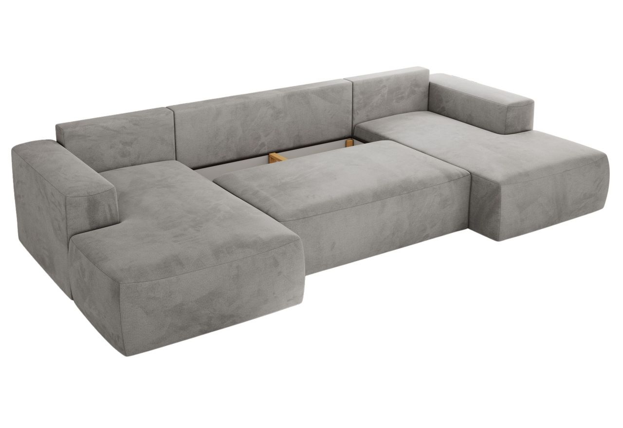 Narożnik TRENTINO U - Monolith 84 - jasny szary - OUTLET