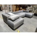 Narożnik TRENTINO U - Monolith 84 - jasny szary - OUTLET