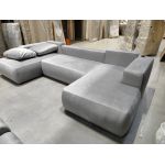 Narożnik TRENTINO U - Monolith 84 - jasny szary - OUTLET