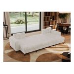 Narożnik AXEL U - uniwersalny - beżowy, sztruks