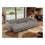 Narożnik AXEL U - uniwersalny - jasnoszary, boucle