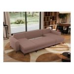 Narożnik AXEL U - uniwersalny - różowy, boucle