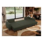 Narożnik AXEL U - uniwersalny - zielony, boucle