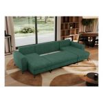 Narożnik AXEL U - uniwersalny - zielony, struktura