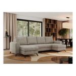 Narożnik AXEL U - uniwersalny - beżowy, struktura