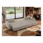 Narożnik AXEL U - uniwersalny - beżowy, struktura