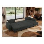 Narożnik AXEL U - uniwersalny - ciemnoszary, struktura